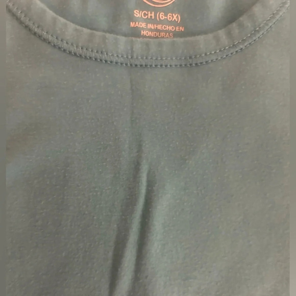 Wonder nation blue tank top - has some wash wear size 6/6x - Picture 3 of 4